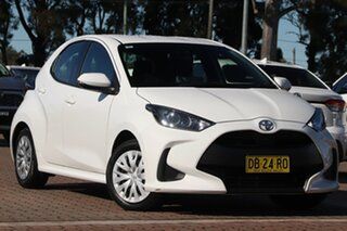 2021 Toyota Yaris Mxpa10R Ascent Sport White 1 Speed Constant Variable Hatchback.