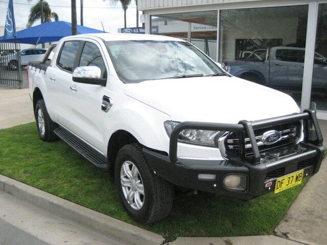 Used Ford Ranger PX MkIII MY19 XLT 3.2 (4x4) Cobram, 2019 Ford Ranger PX MkIII MY19 XLT 3.2 (4x4) White 6 Speed Automatic Double Cab Pick Up