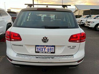 2017 Volkswagen Touareg 7P MY17 150TDI Tiptronic 4MOTION White 8 Speed Sports Automatic Wagon.