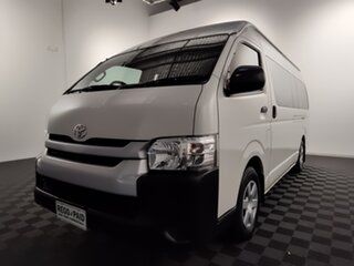 2015 Toyota HiAce TRH223R Commuter High Roof Super LWB White 6 speed Automatic Bus