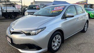 2015 Toyota Corolla ZRE182R Ascent Silver 7 Speed CVT Auto Sequential Hatchback.