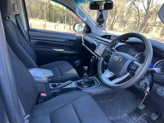 2017 Toyota Hilux GUN126R SR (4x4) Graphite 6 Speed Manual Dual Cab Chassis