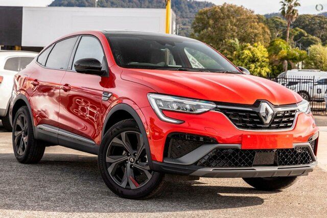 New Renault Arkana JL1 MY23 R.S. Line Coupe EDC Hervey Bay, 2023 Renault Arkana JL1 MY23 R.S. Line Coupe EDC Red 7 Speed Sports Automatic Dual Clutch Hatchback