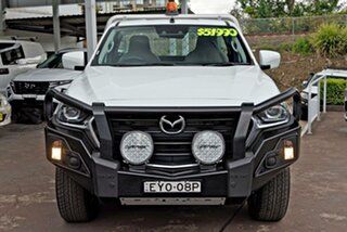 2022 Mazda BT-50 TFS40J XT White 6 Speed Sports Automatic Cab Chassis