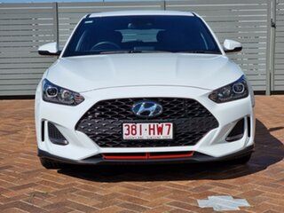 2019 Hyundai Veloster JS MY20 Turbo Coupe D-CT White 7 Speed Sports Automatic Dual Clutch Hatchback