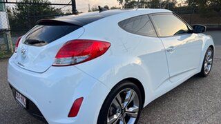 2013 Hyundai Veloster FS MY13 + White 6 Speed Manual Coupe