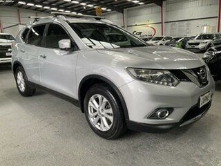 2016 Nissan X-Trail T32 ST-L (FWD) Silver Continuous Variable Wagon.