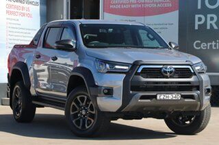 2023 Toyota Hilux GUN126R Rogue Double Cab Silver Sky 6 Speed Sports Automatic Utility