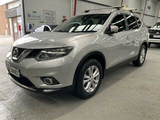 2016 Nissan X-Trail T32 ST-L (FWD) Silver Continuous Variable Wagon.