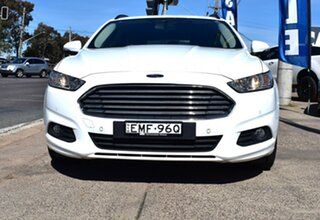 2017 Ford Mondeo Ambiente White Sports Automatic Dual Clutch Wagon.
