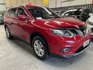 2015 Nissan X-Trail T32 ST-L (FWD) Red Continuous Variable Wagon.