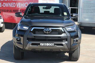 2023 Toyota Hilux GUN126R Rogue Double Cab Eclipse Black 6 Speed Sports Automatic Utility