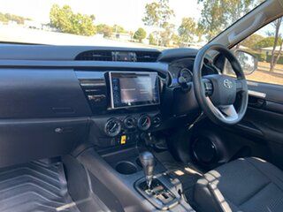 2018 Toyota Hilux GUN126R SR Glacier White 6 Speed Sports Automatic Cab Chassis