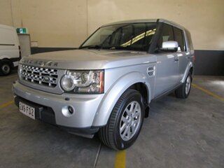 2011 Land Rover Discovery 4 Series 4 MY11 TdV6 CommandShift Silver 6 Speed Sports Automatic Wagon.