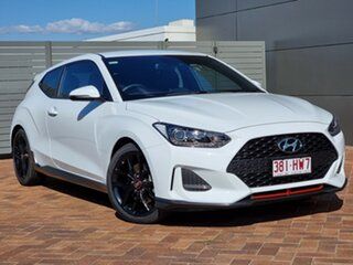 2019 Hyundai Veloster JS MY20 Turbo Coupe D-CT White 7 Speed Sports Automatic Dual Clutch Hatchback