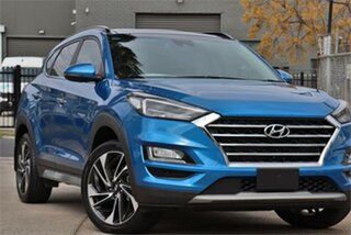 2019 Hyundai Tucson TL3 MY19 Highlander (AWD) Blue 7 Speed Auto Dual Clutch Wagon