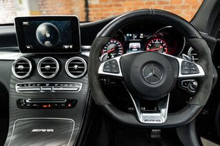 2018 Mercedes-Benz GLC-Class C253 GLC63 AMG Coupe SPEEDSHIFT MCT 4MATIC+ S Black 9 Speed