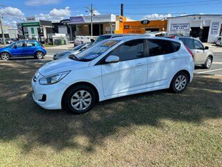 2016 Hyundai Accent RB3 MY16 Active White 6 Speed Constant Variable Hatchback
