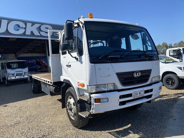 Used UD PK9 Rocklea, 2010 UD PK9 White Tray Truck 7.8l 4x2