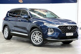 2018 Hyundai Santa Fe TM MY19 Highlander Blue 8 Speed Sports Automatic Wagon.