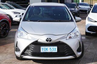 2018 Toyota Yaris NCP130R Ascent Silver 4 Speed Automatic Hatchback