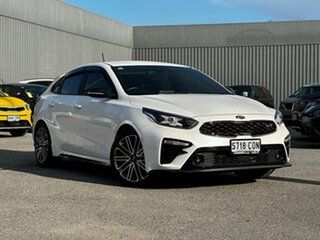2021 Kia Cerato BD MY21 GT DCT White 7 Speed Sports Automatic Dual Clutch Hatchback.
