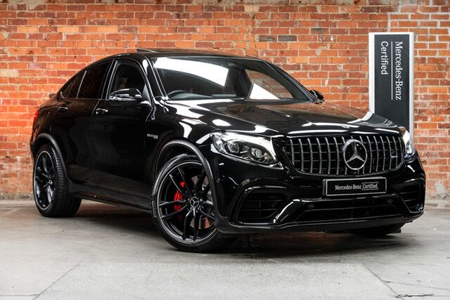Used Mercedes-Benz GLC-Class C253 GLC63 AMG Coupe SPEEDSHIFT MCT 4MATIC+ S Mulgrave, 2018 Mercedes-Benz GLC-Class C253 GLC63 AMG Coupe SPEEDSHIFT MCT 4MATIC+ S Black 9 Speed