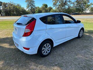 2016 Hyundai Accent RB3 MY16 Active White 6 Speed Constant Variable Hatchback