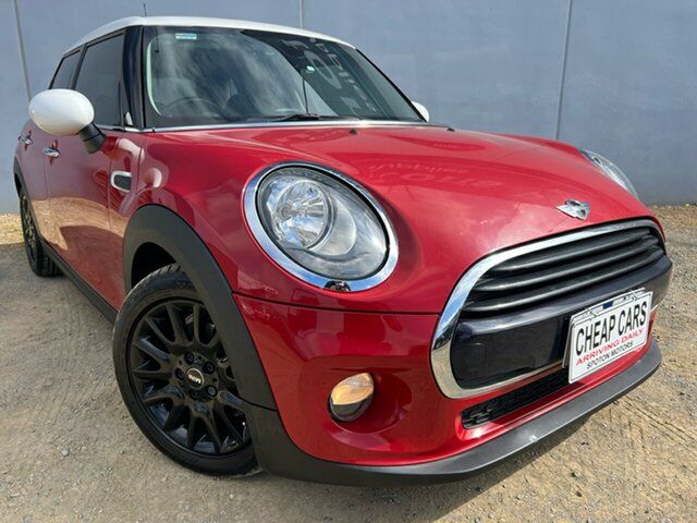Used Mini Cooper F55 Hoppers Crossing, 2016 Mini Cooper F55 Red 6 Speed Automatic Hatchback