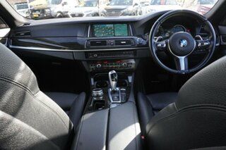 2016 BMW 5 Series F10 LCI 520d Steptronic M Sport Silver 8 Speed Sports Automatic Sedan