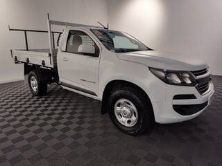 2018 Holden Colorado RG MY19 LS White 6 speed Automatic Cab Chassis.
