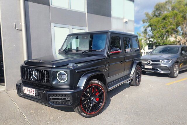 Used Mercedes-Benz G-Class W463 809MY G63 AMG SPEEDSHIFT 4MATIC Albion, 2019 Mercedes-Benz G-Class W463 809MY G63 AMG SPEEDSHIFT 4MATIC Designoblackmagno 9 Speed