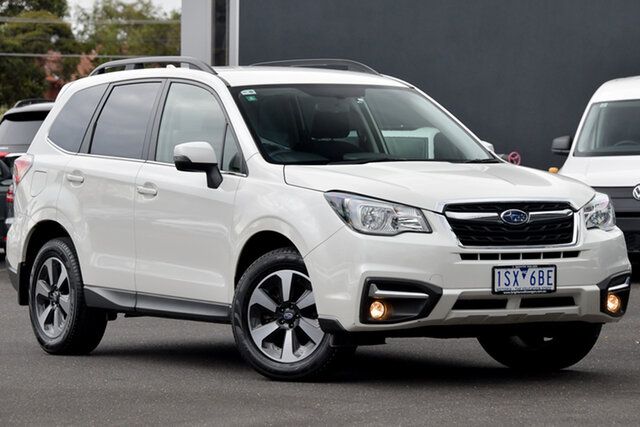 Used Subaru Forester S4 MY18 2.0D-L CVT AWD Moorabbin, 2018 Subaru Forester S4 MY18 2.0D-L CVT AWD White 7 Speed Constant Variable Wagon