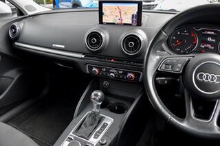2017 Audi A3 8V MY18 Sportback S Tronic Silver 7 Speed Sports Automatic Dual Clutch Hatchback
