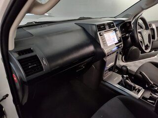 2018 Toyota Landcruiser Prado GDJ150R GX Glacier White 6 speed Automatic Wagon