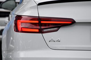 2018 Audi A4 B9 8W MY18 S Line S Tronic Quattro White 7 Speed Sports Automatic Dual Clutch Sedan