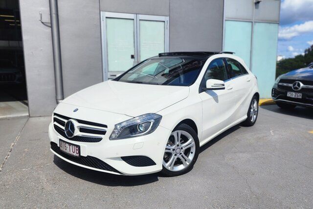 Used Mercedes-Benz A-Class W176 805+055MY A180 D-CT Albion, 2014 Mercedes-Benz A-Class W176 805+055MY A180 D-CT White 7 Speed Sports Automatic Dual Clutch