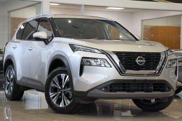 New Nissan X-Trail T33 MY23 ST-L X-tronic 4WD Bundamba, 2023 Nissan X-Trail T33 MY23 ST-L X-tronic 4WD Silver 7 Speed Constant Variable Wagon