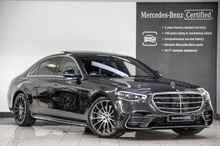 2022 Mercedes-Benz S-Class V223 803MY S450 L 9G-Tronic 4MATIC Graphite Grey 9 Speed Sports Automatic