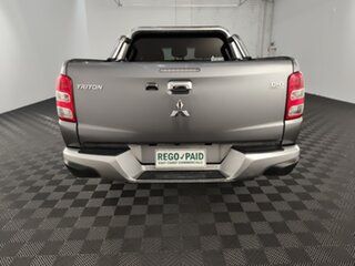 2017 Mitsubishi Triton MQ MY18 GLS Double Cab Grey 6 speed Manual Utility