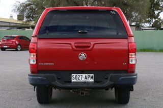 2012 Holden Colorado RG MY13 LX Crew Cab Red 5 Speed Manual Cab Chassis