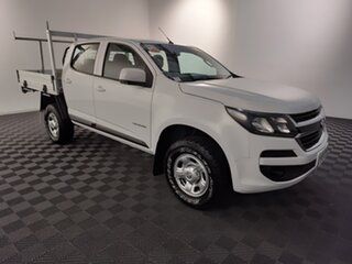2019 Holden Colorado RG MY20 LS Crew Cab 4x2 White 6 speed Automatic Cab Chassis.