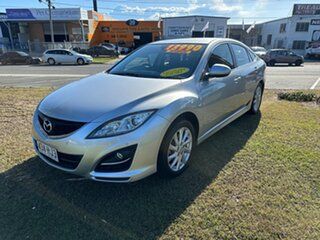 2011 Mazda 6 GH1052 MY12 Touring Silver 5 Speed Sports Automatic Hatchback