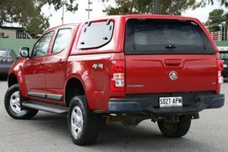 2012 Holden Colorado RG MY13 LX Crew Cab Red 5 Speed Manual Cab Chassis.