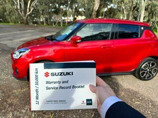 2021 Suzuki Swift AZ Series II MY22 Sport Burning Red 6 Speed Manual Hatchback