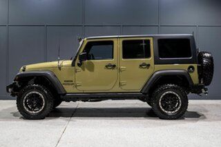 2013 Jeep Wrangler Unlimited JK MY13 Sport (4x4) Green 5 Speed Automatic Softtop.