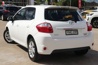 2011 Toyota Corolla ZRE152R MY11 Ascent Sport Glacier White 4 Speed Automatic Hatchback.