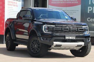2023 Ford Ranger PY MY23.5 Raptor 3.0 (4x4) Shadow Black 10 Speed Automatic Double Cab Pick Up