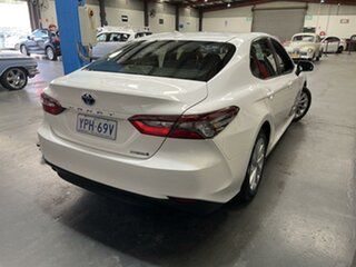 2021 Toyota Camry Axvh70R Ascent (Hybrid) White Continuous Variable Sedan