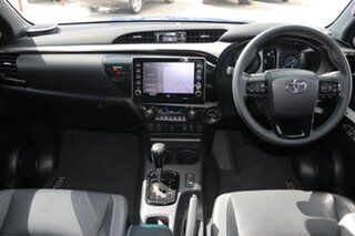 2021 Toyota Hilux GUN126R Rogue Double Cab Nebula Blue 6 Speed Sports Automatic Utility